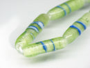 TOKO-BEADS | TOKO-BEADS |AG148-02N ストライプ柄とんぼ玉（連） 6mm | TOKO-BEADS |AG148-02N Glass bead (Strand) 6mm Asian bead & African bead  Handmade,Lampeork,bead,asia,india,ethnic,parts,accessory,beads とんぼ玉,ビーズ,トンボ玉,アジア,インド,エスニック,手作り,パーツ,アクセサリー