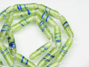 TOKO-BEADS | TOKO-BEADS |AG148-02N ストライプ柄とんぼ玉（連） 6mm | TOKO-BEADS |AG148-02N Glass bead (Strand) 6mm Asian bead & African bead  Handmade,Lampeork,bead,asia,india,ethnic,parts,accessory,beads とんぼ玉,ビーズ,トンボ玉,アジア,インド,エスニック,手作り,パーツ,アクセサリー