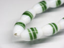 TOKO-BEADS | TOKO-BEADS |AG148-03N ストライプ柄とんぼ玉（連） 7~7.5mm | TOKO-BEADS |AG148-03N Glass bead (strand) 7~7.5mm Asian bead & African bead  Handmade,Lampeork,bead,asia,india,ethnic,parts,accessory,beads とんぼ玉,ビーズ,トンボ玉,アジア,インド,エスニック,手作り,パーツ,アクセサリー