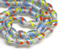 TOKO-BEADS | TOKO-BEADS |AG148-10N ストライプ柄とんぼ玉（連） 7.5~8.5mm | TOKO-BEADS |AG148-10N Glass bead (Strand) 7.5~8.5mm Asian bead & African bead  Handmade,Lampeork,bead,asia,india,ethnic,parts,accessory,beads とんぼ玉,ビーズ,トンボ玉,アジア,インド,エスニック,手作り,パーツ,アクセサリー