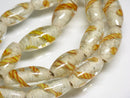 TOKO-BEADS | TOKO-BEADS |AG148-19N ストライプ柄とんぼ玉（連） 7.5~8.5mm | TOKO-BEADS |AG148-19N Glass bead (Strand) 7.5~8.5mm Asian bead & African bead  Handmade,Lampeork,bead,asia,india,ethnic,parts,accessory,beads とんぼ玉,ビーズ,トンボ玉,アジア,インド,エスニック,手作り,パーツ,アクセサリー