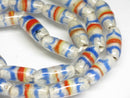 TOKO-BEADS | TOKO-BEADS |AG148-26N ストライプ柄とんぼ玉（連） 6.5~7.5mm | TOKO-BEADS |AG148-26N Glass bead (Strand) 6.5~7.5mm Asian bead & African bead  Handmade,Lampeork,bead,asia,india,ethnic,parts,accessory,beads とんぼ玉,ビーズ,トンボ玉,アジア,インド,エスニック,手作り,パーツ,アクセサリー