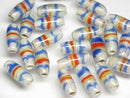 TOKO-BEADS | TOKO-BEADS |AG148-26S ストライプ柄とんぼ玉 6.5~7.5mm | TOKO-BEADS |AG148-26S Glass bead 6.5~7.5mm Asian bead & African bead  Handmade,Lampeork,bead,asia,india,ethnic,parts,accessory,beads とんぼ玉,ビーズ,トンボ玉,アジア,インド,エスニック,手作り,パーツ,アクセサリー