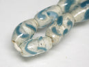 TOKO-BEADS | TOKO-BEADS |AG148-33N ストライプ柄とんぼ玉（連） 6~7.5mm | TOKO-BEADS |AG148-33N Glass bead (Strand) 6~7.5mm Asian bead & African bead  Handmade,Lampeork,bead,asia,india,ethnic,parts,accessory,beads とんぼ玉,ビーズ,トンボ玉,アジア,インド,エスニック,手作り,パーツ,アクセサリー