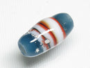 TOKO-BEADS | TOKO-BEADS |AG148-67 ストライプ柄とんぼ玉 7~9mm | TOKO-BEADS |AG148-67 Glass bead 7~9mm Asian bead & African bead  Handmade,Lampeork,bead,asia,india,ethnic,parts,accessory,beads とんぼ玉,ビーズ,トンボ玉,アジア,インド,エスニック,手作り,パーツ,アクセサリー
