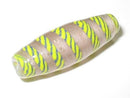 TOKO-BEADS | TOKO-BEADS |AG148-71 ストライプ柄とんぼ玉 11mm | TOKO-BEADS |AG148-71 Glass bead 11mm Asian bead & African bead  Handmade,Lampeork,bead,asia,india,ethnic,parts,accessory,beads とんぼ玉,ビーズ,トンボ玉,アジア,インド,エスニック,手作り,パーツ,アクセサリー