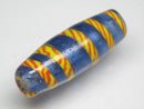 TOKO-BEADS | TOKO-BEADS |AG148-75 ストライプ柄とんぼ玉 10mm | TOKO-BEADS |AG148-75 Glass bead 10mm Asian bead & African bead  Handmade,Lampeork,bead,asia,india,ethnic,parts,accessory,beads とんぼ玉,ビーズ,トンボ玉,アジア,インド,エスニック,手作り,パーツ,アクセサリー