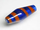 TOKO-BEADS | TOKO-BEADS |AG148-78 ストライプ柄とんぼ玉 10~11mm | TOKO-BEADS |AG148-78 Glass bead 10~11mm Asian bead & African bead  Handmade,Lampeork,bead,asia,india,ethnic,parts,accessory,beads とんぼ玉,ビーズ,トンボ玉,アジア,インド,エスニック,手作り,パーツ,アクセサリー