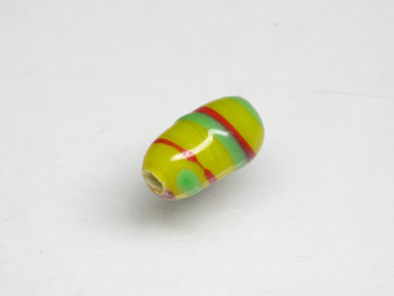 TOKO-BEADS AG150-03S Glass bead 6.5~7mm AG150-03S ストライプ柄とんぼ玉 6.5~7mm Asian bead & African bead  Handmade,Lampeork,bead,asia,india,ethnic,parts,accessory,beads とんぼ玉,ビーズ,トンボ玉,アジア,インド,エスニック,手作り,パーツ,アクセサリー
