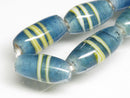 TOKO-BEADS AG150-23N Glass bead (Strand) 6.5~7.5mm AG150-23N ストライプ柄とんぼ玉（連） 6.5~7.5mm Asian bead & African bead  Handmade,Lampeork,bead,asia,india,ethnic,parts,accessory,beads とんぼ玉,ビーズ,トンボ玉,アジア,インド,エスニック,手作り,パーツ,アクセサリー