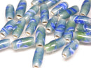 TOKO-BEADS AG150-34S Glass bead 6~7mm AG150-34S ストライプ柄とんぼ玉 6~7mm Asian bead & African bead  Handmade,Lampeork,bead,asia,india,ethnic,parts,accessory,beads とんぼ玉,ビーズ,トンボ玉,アジア,インド,エスニック,手作り,パーツ,アクセサリー