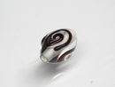 TOKO-BEADS | TOKO-BEADS |AG150-81S 渦巻き柄とんぼ玉 9～10mm | TOKO-BEADS |AG150-81S Glass bead 9～10mm Asian bead & African bead  Handmade,Lampeork,bead,asia,india,ethnic,parts,accessory,beads とんぼ玉,ビーズ,トンボ玉,アジア,インド,エスニック,手作り,パーツ,アクセサリー