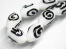 TOKO-BEADS | TOKO-BEADS |AG150-82N 渦巻き柄とんぼ玉（連） 9～10mm | TOKO-BEADS |AG150-82N Glass bead (strand) 9～10mm Asian bead & African bead  Handmade,Lampeork,bead,asia,india,ethnic,parts,accessory,beads とんぼ玉,ビーズ,トンボ玉,アジア,インド,エスニック,手作り,パーツ,アクセサリー