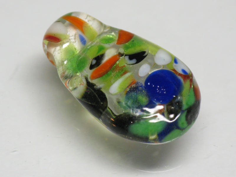 TOKO-BEADS AG152-03 Glass charm 22~24mm AG152-03 ガラスチャーム 22~24mm Asian bead & African bead  Handmade,Lampeork,bead,asia,india,ethnic,parts,accessory,beads とんぼ玉,ビーズ,トンボ玉,アジア,インド,エスニック,手作り,パーツ,アクセサリー