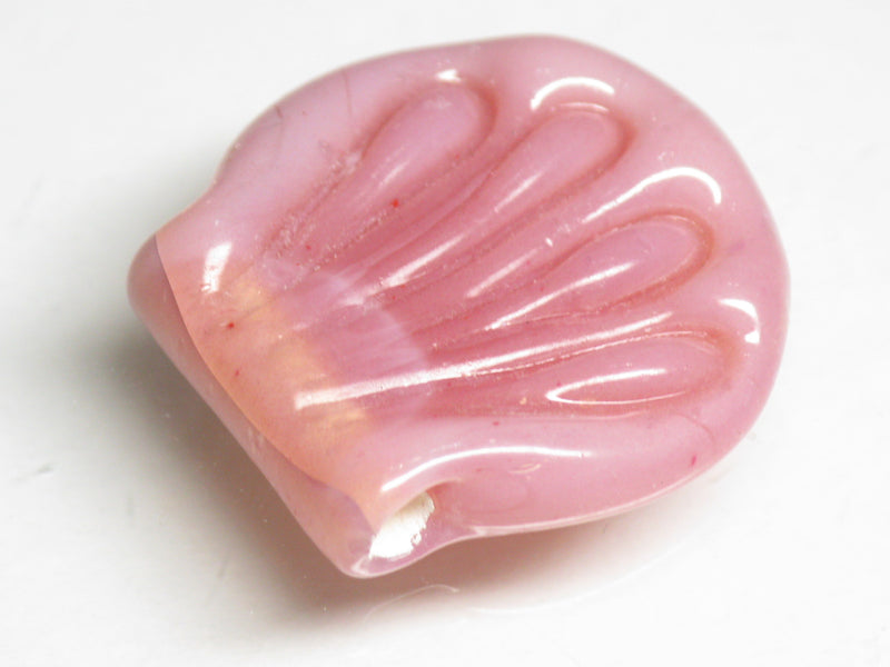 TOKO-BEADS AG152-59 01-118 Glass charm (Scallop) 22~23mm AG152-59 ガラスチャーム(ほたて) 22~23mm Asian bead & African bead  Handmade,Lampeork,bead,asia,india,ethnic,parts,accessory,beads とんぼ玉,ビーズ,トンボ玉,アジア,インド,エスニック,手作り,パーツ,アクセサリー
