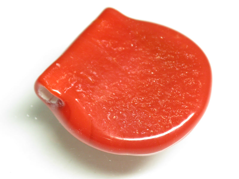 TOKO-BEADS AG152-63 01-118 Glass charm (Scallop) 21~22mm AG152-63 ガラスチャーム(ほたて) 21~22mm Asian bead & African bead  Handmade,Lampeork,bead,asia,india,ethnic,parts,accessory,beads とんぼ玉,ビーズ,トンボ玉,アジア,インド,エスニック,手作り,パーツ,アクセサリー