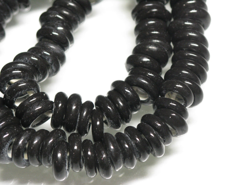 TOKO-BEADS AG153-01N Glass bead (strand) 9~10mm AG153-01N リング型ビーズ（連） 9~10mm Asian bead & African bead  Handmade,Lampeork,bead,asia,india,ethnic,parts,accessory,beads とんぼ玉,ビーズ,トンボ玉,アジア,インド,エスニック,手作り,パーツ,アクセサリー