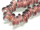 TOKO-BEADS AG153-07N Glass bead (strand) 9~10mm AG153-07N リング型ビーズ（連） 9~10mm Asian bead & African bead  Handmade,Lampeork,bead,asia,india,ethnic,parts,accessory,beads とんぼ玉,ビーズ,トンボ玉,アジア,インド,エスニック,手作り,パーツ,アクセサリー