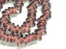 TOKO-BEADS AG153-07N Glass bead (strand) 9~10mm AG153-07N リング型ビーズ（連） 9~10mm Asian bead & African bead  Handmade,Lampeork,bead,asia,india,ethnic,parts,accessory,beads とんぼ玉,ビーズ,トンボ玉,アジア,インド,エスニック,手作り,パーツ,アクセサリー