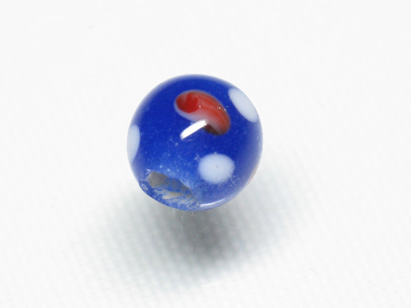TOKO-BEADS AG479 Glass bead 7mm AG479 とんぼ玉 7mm Asian bead & African bead  Handmade,Lampeork,bead,asia,india,ethnic,parts,accessory,beads とんぼ玉,ビーズ,トンボ玉,アジア,インド,エスニック,手作り,パーツ,アクセサリー