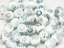 TOKO-BEADS AG501-07N Glass bead (Strand) 13~14mm AG501-07N とんぼ玉（連） 13~14mm Asian bead & African bead  Handmade,Lampeork,bead,asia,india,ethnic,parts,accessory,beads とんぼ玉,ビーズ,トンボ玉,アジア,インド,エスニック,手作り,パーツ,アクセサリー