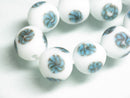 TOKO-BEADS AG501-09N Glass bead (Strand) 11~12mm AG501-09N とんぼ玉（連） 11~12mm Asian bead & African bead  Handmade,Lampeork,bead,asia,india,ethnic,parts,accessory,beads とんぼ玉,ビーズ,トンボ玉,アジア,インド,エスニック,手作り,パーツ,アクセサリー