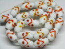 TOKO-BEADS AG535N Glass bead (Strand) 10mm AG535N とんぼ玉（連） 10mm Asian bead & African bead  Handmade,Lampeork,bead,asia,india,ethnic,parts,accessory,beads とんぼ玉,ビーズ,トンボ玉,アジア,インド,エスニック,手作り,パーツ,アクセサリー