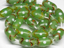 TOKO-BEADS AG542N Glass bead (Strand) 10mm AG542N とんぼ玉（連） 10mm Asian bead & African bead  Handmade,Lampeork,bead,asia,india,ethnic,parts,accessory,beads とんぼ玉,ビーズ,トンボ玉,アジア,インド,エスニック,手作り,パーツ,アクセサリー