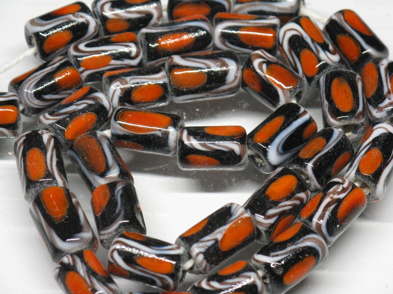 TOKO-BEADS AG567N Glass bead (Strand) 7.5mm AG567N とんぼ玉（連） 7.5mm Asian bead & African bead  Handmade,Lampeork,bead,asia,india,ethnic,parts,accessory,beads とんぼ玉,ビーズ,トンボ玉,アジア,インド,エスニック,手作り,パーツ,アクセサリー