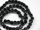 TOKO-BEADS AG613N-02 Glass bead (strand) 6~7mm AG613N-02 三角とんぼ玉（連） 6~7mm Asian bead & African bead  Handmade,Lampeork,bead,asia,india,ethnic,parts,accessory,beads とんぼ玉,ビーズ,トンボ玉,アジア,インド,エスニック,手作り,パーツ,アクセサリー