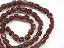 TOKO-BEADS AG613N-08 Glass bead (strand) 6~7mm AG613N-08 三角とんぼ玉（連） 6~7mm Asian bead & African bead  Handmade,Lampeork,bead,asia,india,ethnic,parts,accessory,beads とんぼ玉,ビーズ,トンボ玉,アジア,インド,エスニック,手作り,パーツ,アクセサリー