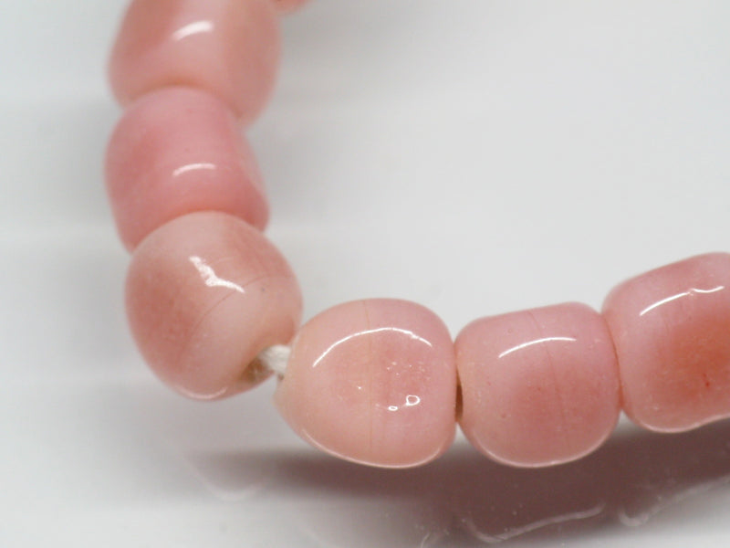 TOKO-BEADS AG613-13N Glass bead (strand) 6~7mm AG613-13N 三角とんぼ玉（連） 6~7mm Asian bead & African bead  Handmade,Lampeork,bead,asia,india,ethnic,parts,accessory,beads とんぼ玉,ビーズ,トンボ玉,アジア,インド,エスニック,手作り,パーツ,アクセサリー