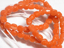 TOKO-BEADS AG613N-16 Glass bead (strand) 6~7mm AG613N-16 三角とんぼ玉（連） 6~7mm Asian bead & African bead  Handmade,Lampeork,bead,asia,india,ethnic,parts,accessory,beads とんぼ玉,ビーズ,トンボ玉,アジア,インド,エスニック,手作り,パーツ,アクセサリー