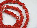TOKO-BEADS AG613N-17 Glass bead (strand) 6~7mm AG613N-17 三角とんぼ玉（連） 6~7mm Asian bead & African bead  Handmade,Lampeork,bead,asia,india,ethnic,parts,accessory,beads とんぼ玉,ビーズ,トンボ玉,アジア,インド,エスニック,手作り,パーツ,アクセサリー