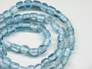 TOKO-BEADS AG613N-23 Glass bead (strand) 6~7mm AG613N-23 三角とんぼ玉（連） 6~7mm Asian bead & African bead  Handmade,Lampeork,bead,asia,india,ethnic,parts,accessory,beads とんぼ玉,ビーズ,トンボ玉,アジア,インド,エスニック,手作り,パーツ,アクセサリー