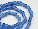 TOKO-BEADS AG613N-24 Glass bead (strand) 6~7mm AG613N-24 三角とんぼ玉（連） 6~7mm Asian bead & African bead  Handmade,Lampeork,bead,asia,india,ethnic,parts,accessory,beads とんぼ玉,ビーズ,トンボ玉,アジア,インド,エスニック,手作り,パーツ,アクセサリー