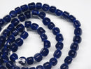 TOKO-BEADS AG613N-26 Glass bead (strand) 6~7mm AG613N-26 三角とんぼ玉（連） 6~7mm Asian bead & African bead  Handmade,Lampeork,bead,asia,india,ethnic,parts,accessory,beads とんぼ玉,ビーズ,トンボ玉,アジア,インド,エスニック,手作り,パーツ,アクセサリー
