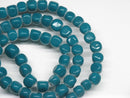 TOKO-BEADS AG613N-31 Glass bead (strand) 6~7mm AG613N-31 三角とんぼ玉（連） 6~7mm Asian bead & African bead  Handmade,Lampeork,bead,asia,india,ethnic,parts,accessory,beads とんぼ玉,ビーズ,トンボ玉,アジア,インド,エスニック,手作り,パーツ,アクセサリー
