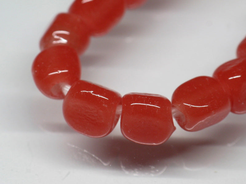 TOKO-BEADS AG613-39N Glass bead (strand) 6~7mm AG613-39N 三角とんぼ玉（連） 6~7mm Asian bead & African bead  Handmade,Lampeork,bead,asia,india,ethnic,parts,accessory,beads とんぼ玉,ビーズ,トンボ玉,アジア,インド,エスニック,手作り,パーツ,アクセサリー
