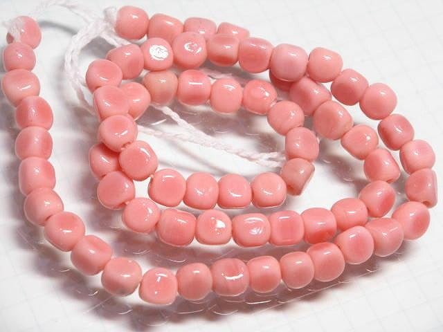 TOKO-BEADS AG613N-14 Glass bead (strand) 6~7mm AG613N-14 三角とんぼ玉（連） 6~7mm Asian bead & African bead  Handmade,Lampeork,bead,asia,india,ethnic,parts,accessory,beads とんぼ玉,ビーズ,トンボ玉,アジア,インド,エスニック,手作り,パーツ,アクセサリー