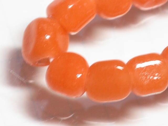 TOKO-BEADS AG613N-16 Glass bead (strand) 6~7mm AG613N-16 三角とんぼ玉（連） 6~7mm Asian bead & African bead  Handmade,Lampeork,bead,asia,india,ethnic,parts,accessory,beads とんぼ玉,ビーズ,トンボ玉,アジア,インド,エスニック,手作り,パーツ,アクセサリー