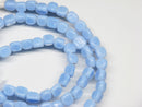 TOKO-BEADS AG613-32N Glass bead (strand) 6~7mm AG613-32N 三角とんぼ玉（連） 6~7mm Asian bead & African bead  Handmade,Lampeork,bead,asia,india,ethnic,parts,accessory,beads とんぼ玉,ビーズ,トンボ玉,アジア,インド,エスニック,手作り,パーツ,アクセサリー