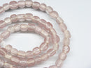 TOKO-BEADS AG613-33N Glass bead (strand) 6~7mm AG613-33N 三角とんぼ玉（連） 6~7mm Asian bead & African bead  Handmade,Lampeork,bead,asia,india,ethnic,parts,accessory,beads とんぼ玉,ビーズ,トンボ玉,アジア,インド,エスニック,手作り,パーツ,アクセサリー