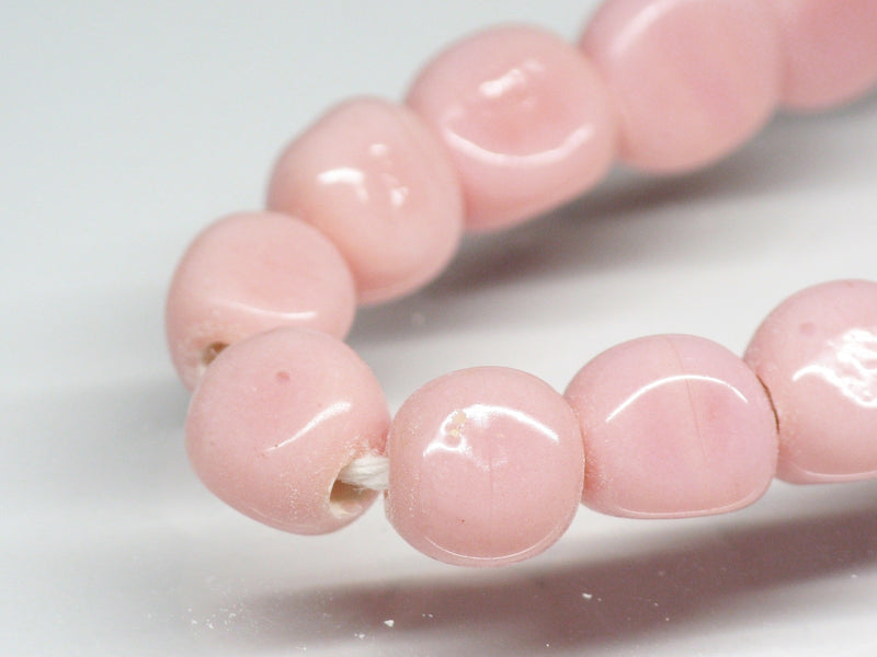 TOKO-BEADS AG613N-34 Glass bead (strand) 5~7mm AG613N-34 三角とんぼ玉（連） 5~7mm Asian bead & African bead  Handmade,Lampeork,bead,asia,india,ethnic,parts,accessory,beads とんぼ玉,ビーズ,トンボ玉,アジア,インド,エスニック,手作り,パーツ,アクセサリー