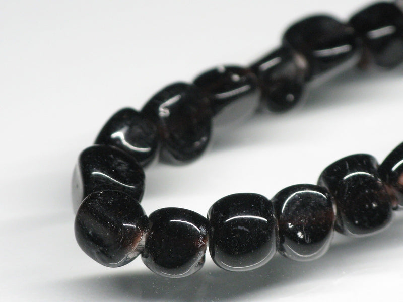 TOKO-BEADS AG613-98N Glass bead (strand) 5mm AG613-98N 微小三角とんぼ玉（連） 5mm Asian bead & African bead  Handmade,Lampeork,bead,asia,india,ethnic,parts,accessory,beads とんぼ玉,ビーズ,トンボ玉,アジア,インド,エスニック,手作り,パーツ,アクセサリー