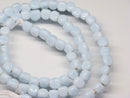 TOKO-BEADS AG614-02N Glass bead (strand) 6~7mm AG614-02N 三角とんぼ玉（連） 6~7mm Asian bead & African bead  Handmade,Lampeork,bead,asia,india,ethnic,parts,accessory,beads とんぼ玉,ビーズ,トンボ玉,アジア,インド,エスニック,手作り,パーツ,アクセサリー
