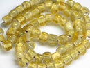 TOKO-BEADS AG614N-15 Glass bead (strand) 6mm AG614N-15 三角とんぼ玉（連） 6mm Asian bead & African bead  Handmade,Lampeork,bead,asia,india,ethnic,parts,accessory,beads とんぼ玉,ビーズ,トンボ玉,アジア,インド,エスニック,手作り,パーツ,アクセサリー