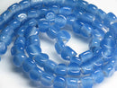TOKO-BEADS AG614N-34 Glass bead (strand) 6mm AG614N-34 三角とんぼ玉（連） 6mm Asian bead & African bead  Handmade,Lampeork,bead,asia,india,ethnic,parts,accessory,beads とんぼ玉,ビーズ,トンボ玉,アジア,インド,エスニック,手作り,パーツ,アクセサリー
