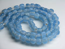 TOKO-BEADS AG614N-35 Glass bead (strand) 6mm AG614N-35 三角とんぼ玉（連） 6mm Asian bead & African bead  Handmade,Lampeork,bead,asia,india,ethnic,parts,accessory,beads とんぼ玉,ビーズ,トンボ玉,アジア,インド,エスニック,手作り,パーツ,アクセサリー