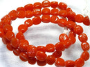 TOKO-BEADS AG614N-59 Glass bead (strand) 7.5mm AG614N-59 三角とんぼ玉（連） 7.5mm Asian bead & African bead  Handmade,Lampeork,bead,asia,india,ethnic,parts,accessory,beads とんぼ玉,ビーズ,トンボ玉,アジア,インド,エスニック,手作り,パーツ,アクセサリー
